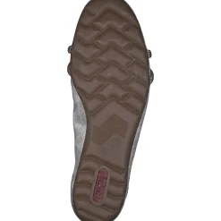 Rieker L9368, Ballerinas, Damen, beige-gold