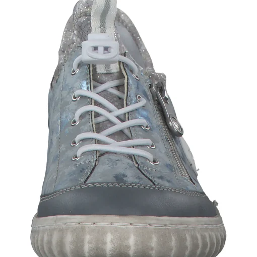 Rieker N0963, Schnürschuhe, Damen, adria/heaven/adria/silverflowe