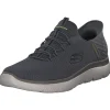 Skechers 232457, Slip-On-Sneaker, Herren, Grau