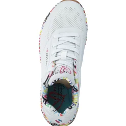 Skechers 155506, Sneakers Low, Damen, WHT Weiß