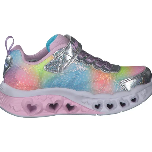 Skechers 302315L, Sneakers Low, Kinder, silver Mesh/multi