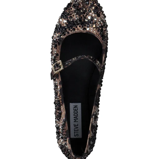 Steve Madden SM11003427-969 Brissa-R, Ballerinas, Damen, LEOPARD