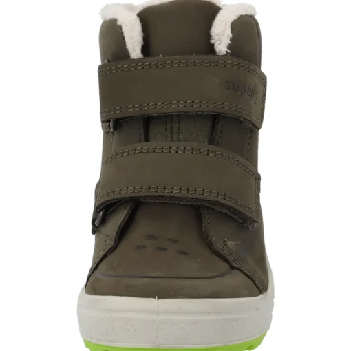 Superfit 1-106317-7000 Stiefelette Leder  GROOVY, Lauflernschuhe, Kinder, Grün