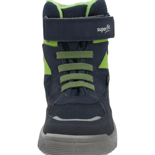 Superfit MARS 09087, Stiefel (Kinder), Kinder, BLAU/HELLGRÜN