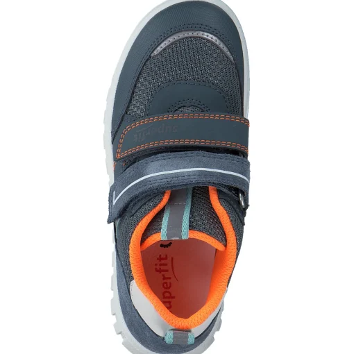 Superfit SPORT7 MINI 06203 M, Slipper (Kinder), Kinder, BLAU/ORANGE