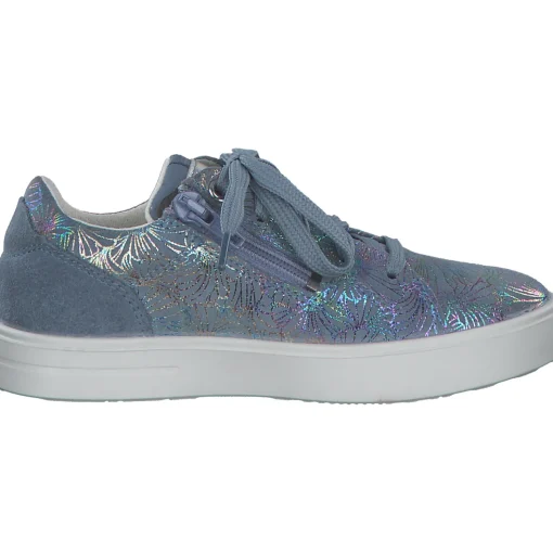 Superfit STELLA 00807, Slipper (Kinder), Kinder, Blau (Blau/Silber)