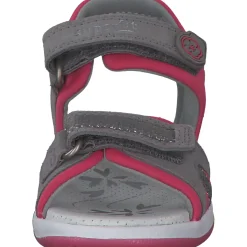 Superfit SUNNY 06127, Sandalen (Kinder), Kinder, hellgrau/pink