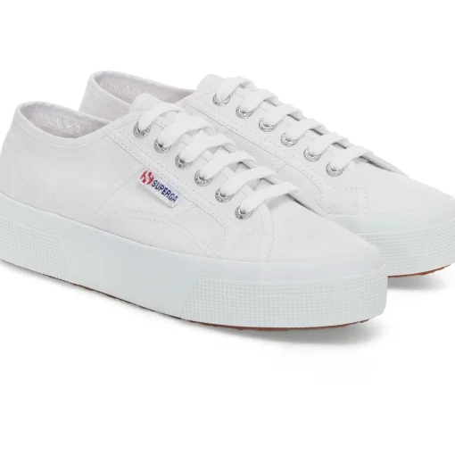 Superga 2740 Platform S21384W, Schnürschuhe, Damen, white