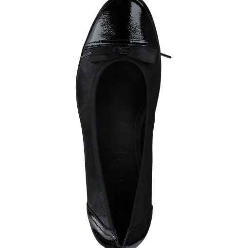 Tamaris 1-22126-43/001, Ballerinas, Damen, Schwarz