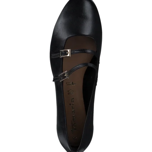 Tamaris 22142, Ballerinas, Damen, black