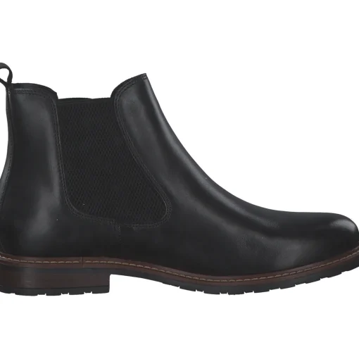 Tamaris 25056, Chelsea Boots, Damen, BLACK LEATHER