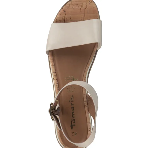 Tamaris 28222, Klassische Sandalen, Damen, Beige