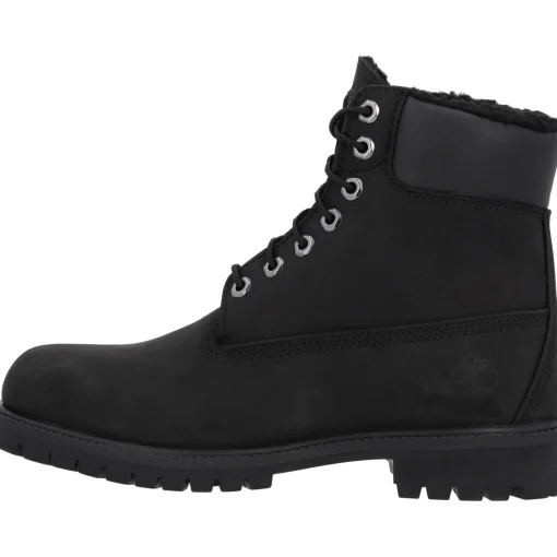 Timberland 6in Premium Fur M, Winterstiefeletten, Herren, Schwarz