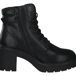 Tom Tailor 4295702, Plateau-Stiefeletten, Damen, black black