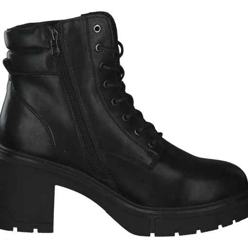 Tom Tailor 4295702, Plateau-Stiefeletten, Damen, black black