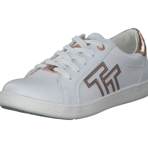 Tom Tailor 3272701, Sneakers Low, Damen, Weiß