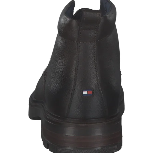 Tommy Hilfiger FM0FM03777, Schnürstiefeletten, Herren, Schwarz
