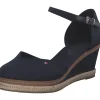Tommy Hilfiger FW0FW04787, Keilpumps, Damen, space blue