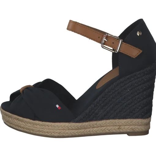 Tommy Hilfiger FW0FW04784, Keilsandaletten, Damen, Desert Sky