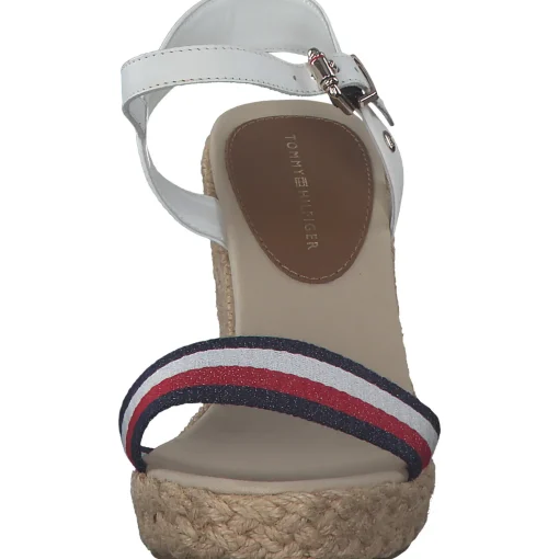 Tommy Hilfiger FW0FW05590, Keilsandaletten, Damen, Weiß