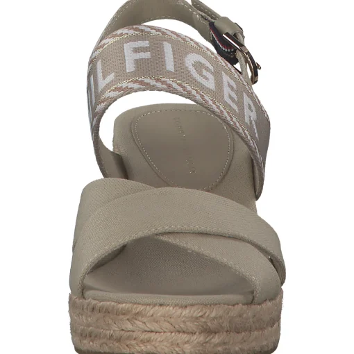 Tommy Hilfiger FW0FW07091, Sandaletten, Damen, sandal wood