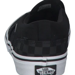 Vans Asher Checkers VN000VH0, Sneakers Low, Kinder, Schwarz