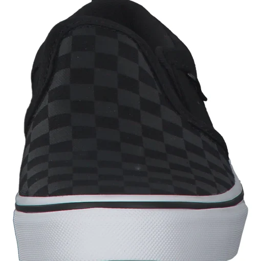 Vans Asher Checkers VN000VH0, Sneakers Low, Kinder, Schwarz