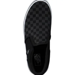 Vans Asher Checkers VN000VH0, Sneakers Low, Kinder, Schwarz