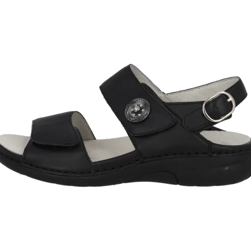 Waldläufer Gunna 204001, Sandaletten, Damen, schwarz