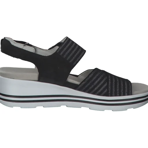 Waldläufer Michelle 728005, Klassische Sandalen, Damen, Schwarz