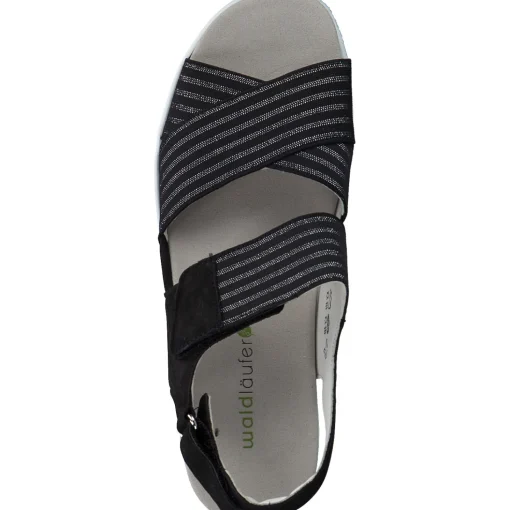 Waldläufer Michelle 728005, Klassische Sandalen, Damen, Schwarz